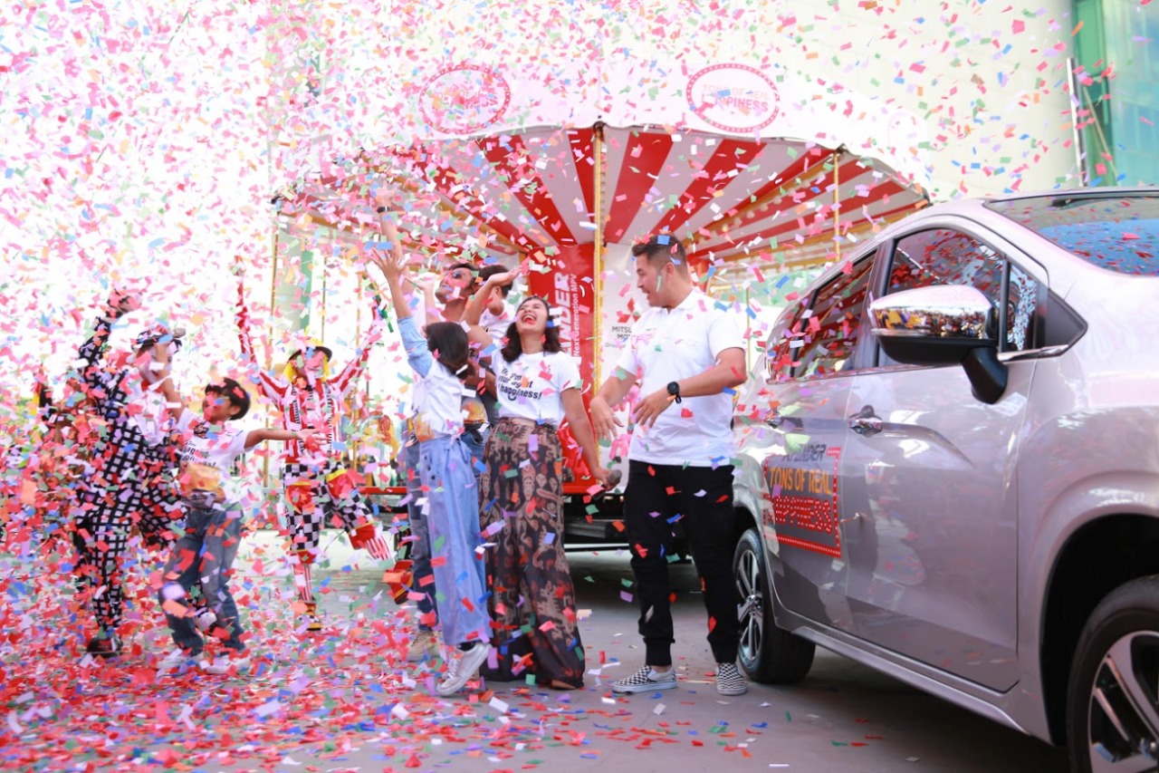 Mitsubishi XPANDER Berbagi Kebahagiaan di Palembang