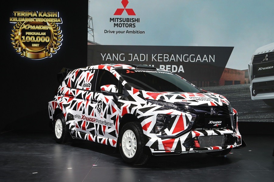 Mitsubishi XPANDER AP4 Concept, Mobil Keluarga yang Siap Ikut Rally