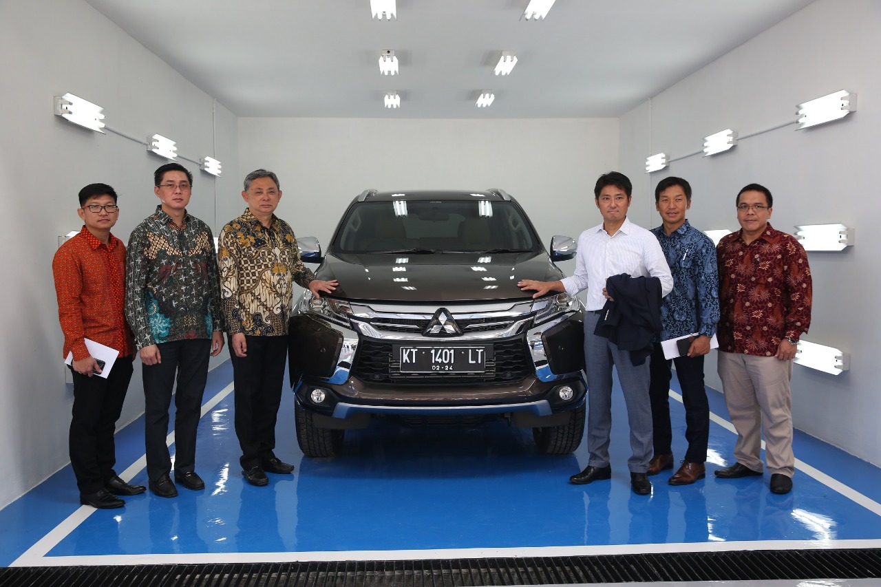 Fasilitas Bodi dan Cat Mitsubishi Pertama di Kalimantan Timur
