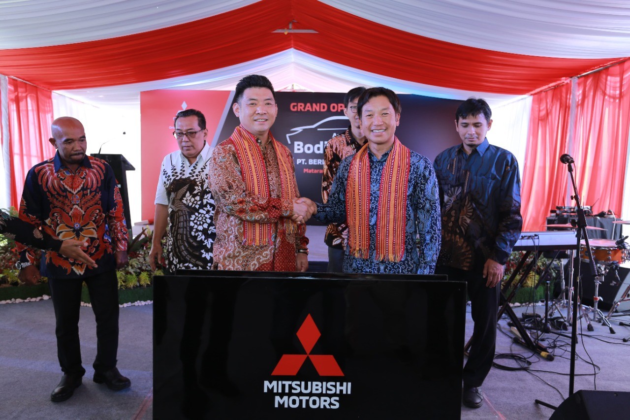 MMKSI Melengkapi Layanan dan Fasilitas diler PT Berlian Cahaya Bima dengan Meresmikan Fasilitas Body & Paint yang Pertama di Nusa Tenggara Barat