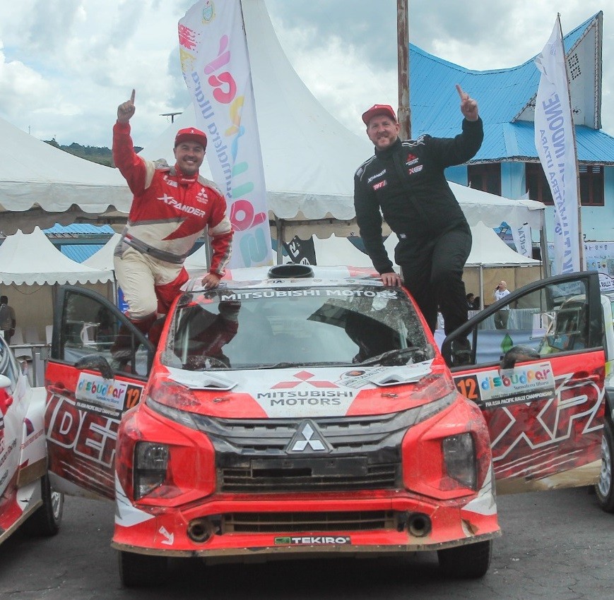 Xpander AP4 Juarai Rally Danau Toba Asia Pacific Rally Championship 2022 dan Kejuaraan Nasional Rally 2022