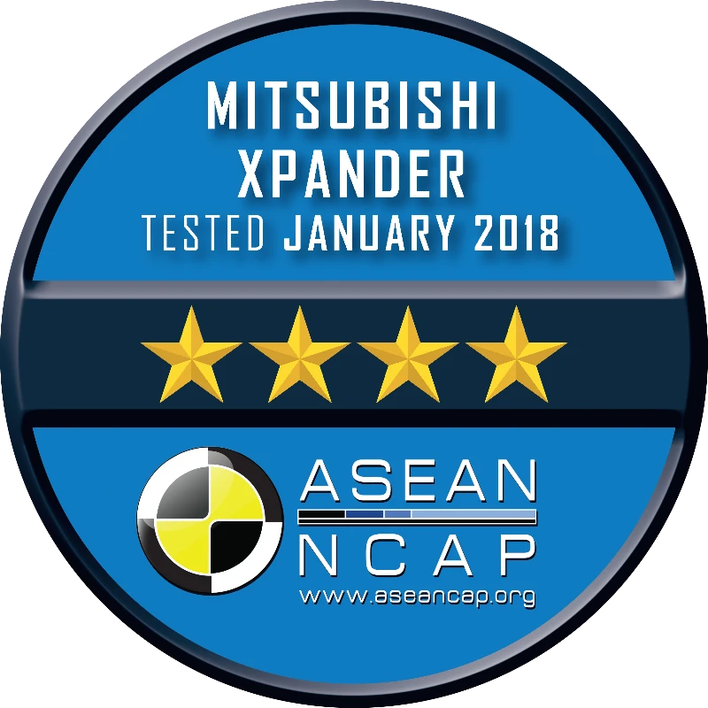 Mitsubishi XPANDER Raih Skor Keamanan 4 Bintang dari ASEAN NCAP