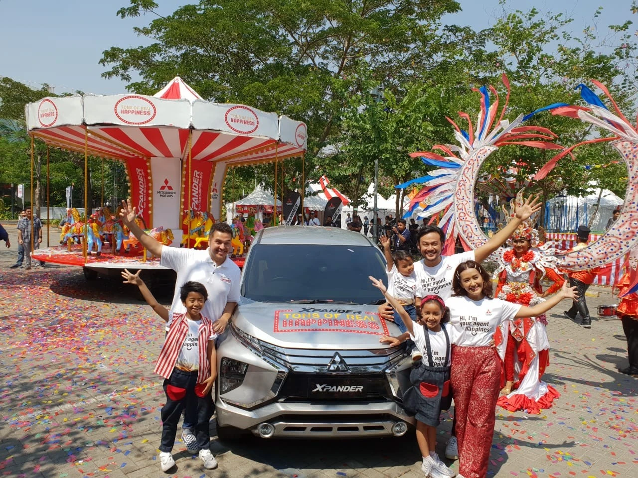 Xpander Berbagi Kebahagiaan di 9 Kota di Indonesia