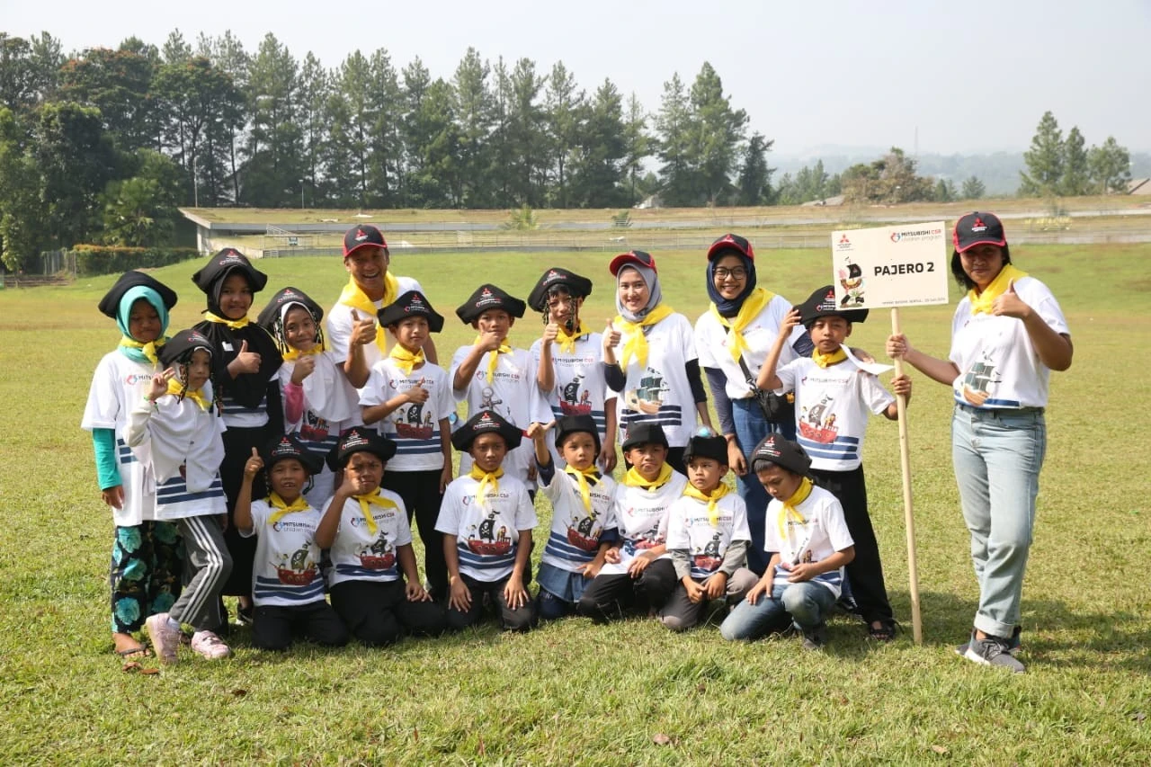 Bermain & Belajar Bersama di Mitsubishi Children Program