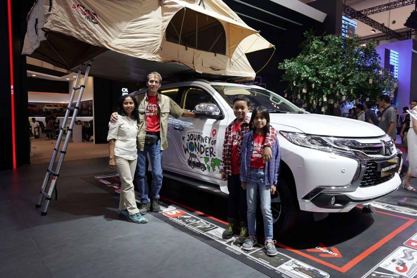 Journey of Wonder – Perjalanan Keluarga Petualang Berkeliling Dunia Dengan Mitsubishi PAJERO SPORT