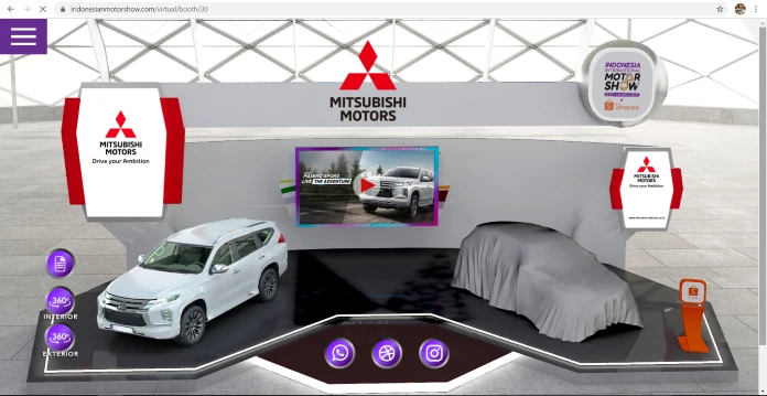Partisipasi Mitsubishi Motors di Ajang IIMS Virtual 2021