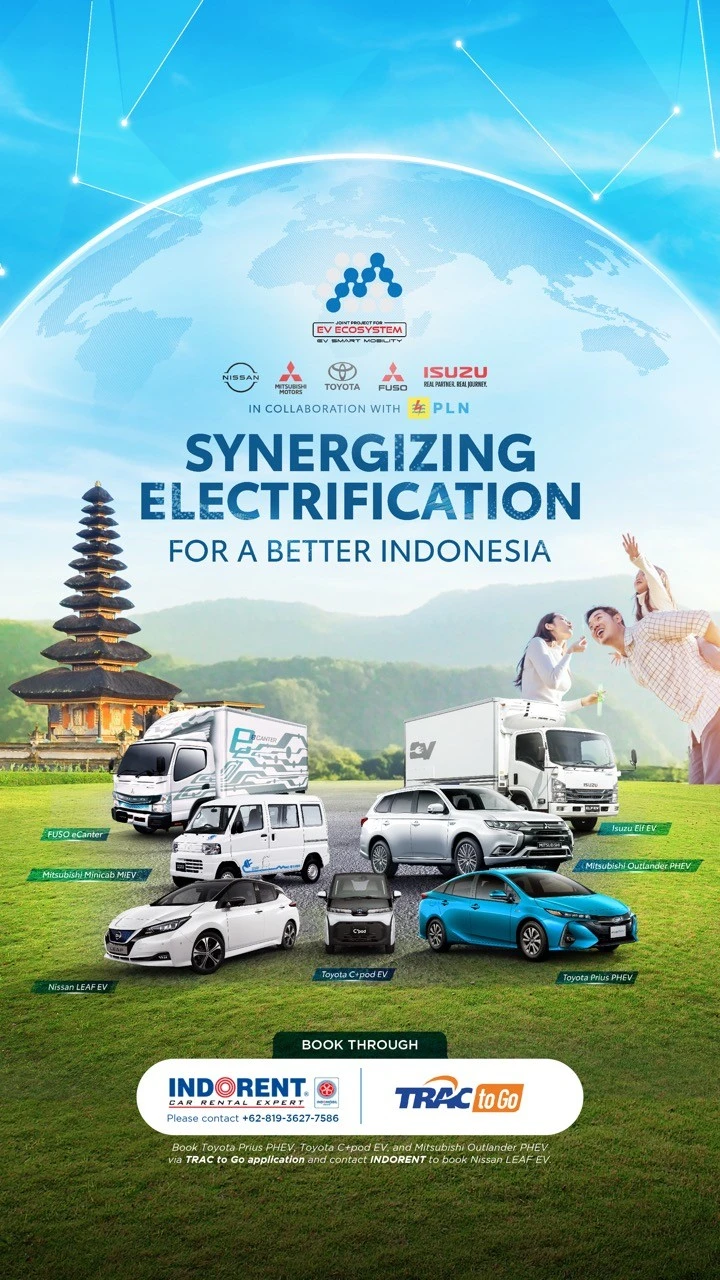 Dukung Usaha Penurunan Emisi Karbon Melalui Popularisasi Teknologi Elektrifikasi: 5 Brand Otomotif Mulai Operasikan Ekosistem Elektrifikasi  “EV Smart Mobility – Joint Project” di Bali