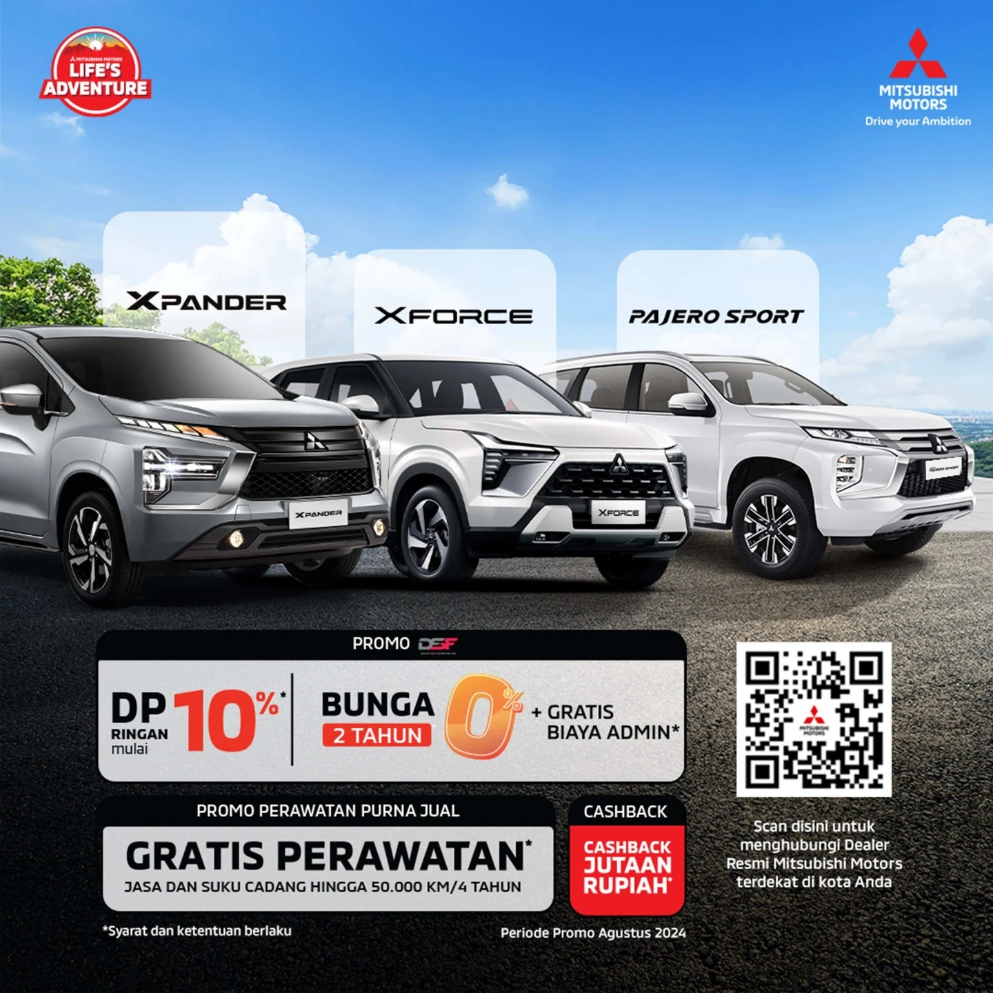 Promo Bulan Kemerdekaan Indonesia Ala Mitsubishi Motors