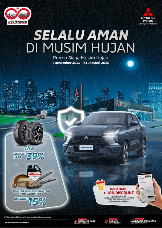 Rainy Campaign Dan Kilau Tahun Baru