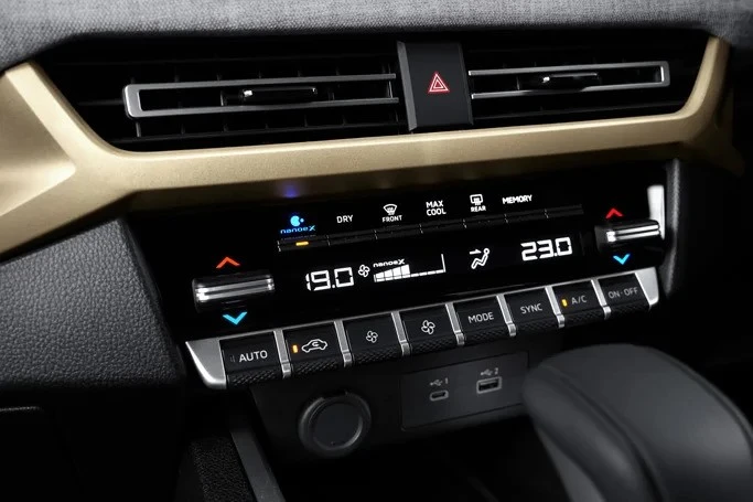 Dual Zone Auto Climate Control with nanoe™X**