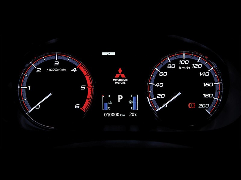 Multi Information LCD Display and Speedometer High-Contrast