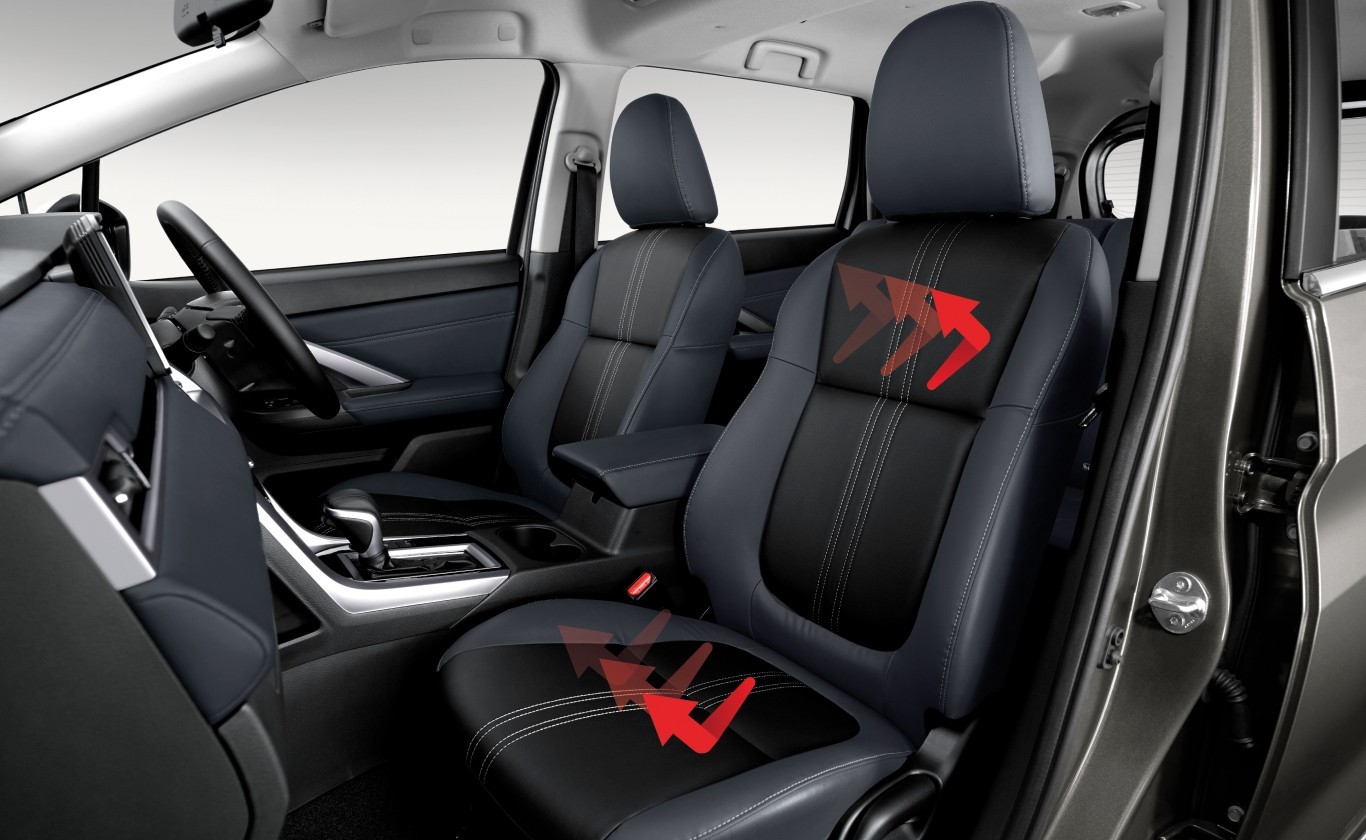 Dual Tone Synthetic Leather Seat with Heat Guard