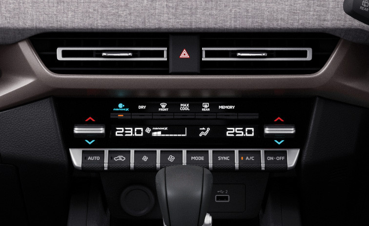 Dual Zone Auto Climate Control with nanoe™X**