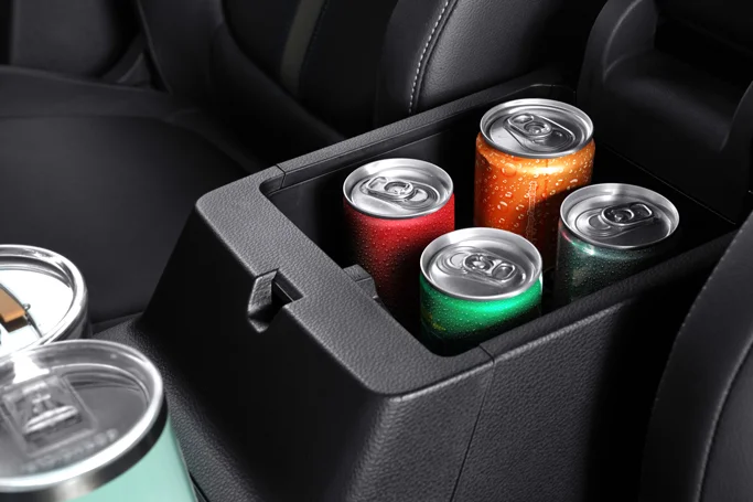 Floor Center Console Box with Armrest & Cooling Function